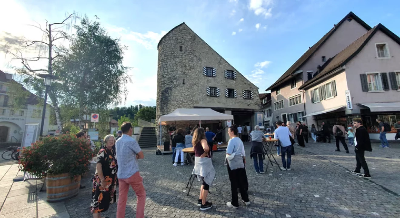 Stimmungsbild vom Strassenmusikfest BrugglynBeats